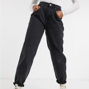 Cotton On Black Denim Slouch Mom Jean, 6